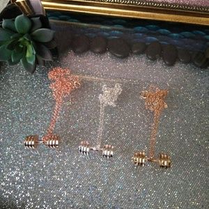 Restock💪Rose gold, Silver, Gold dumbbell necklace